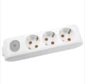 VİKO 3 LÜ ANAHTARLI KABLOSUZ KLEMENSLİ PRİZ BEYAZ-90117300