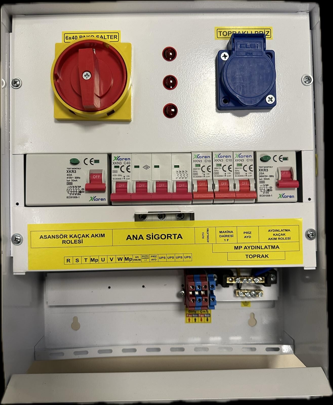 ASANSÖR PANOSU FULL DOLU