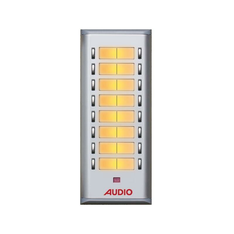 AUDİO 8324E 14 BUTONLU KAMERALIYA İLAVE PANEL