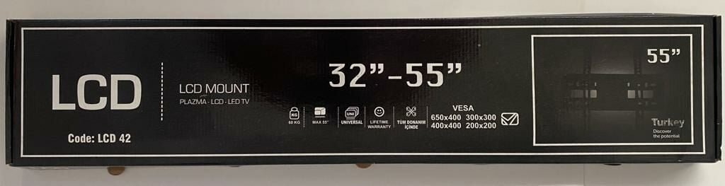 TV ASKI APARATI 42 İNÇ 32-75-SABİT 15X70 CM GENİŞ