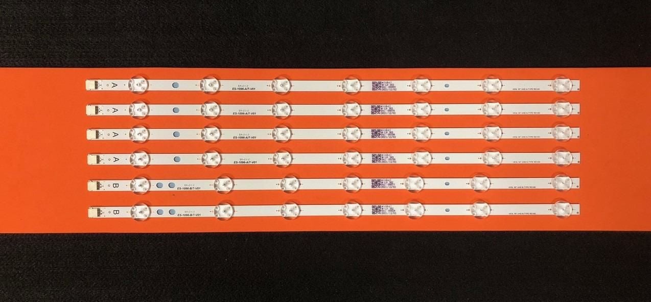 TV LED BAR -2339 TAKIM 6 LI-50ud8400-50ud8300-SVV500A54-50U5863-ES-1096-WİNKEL