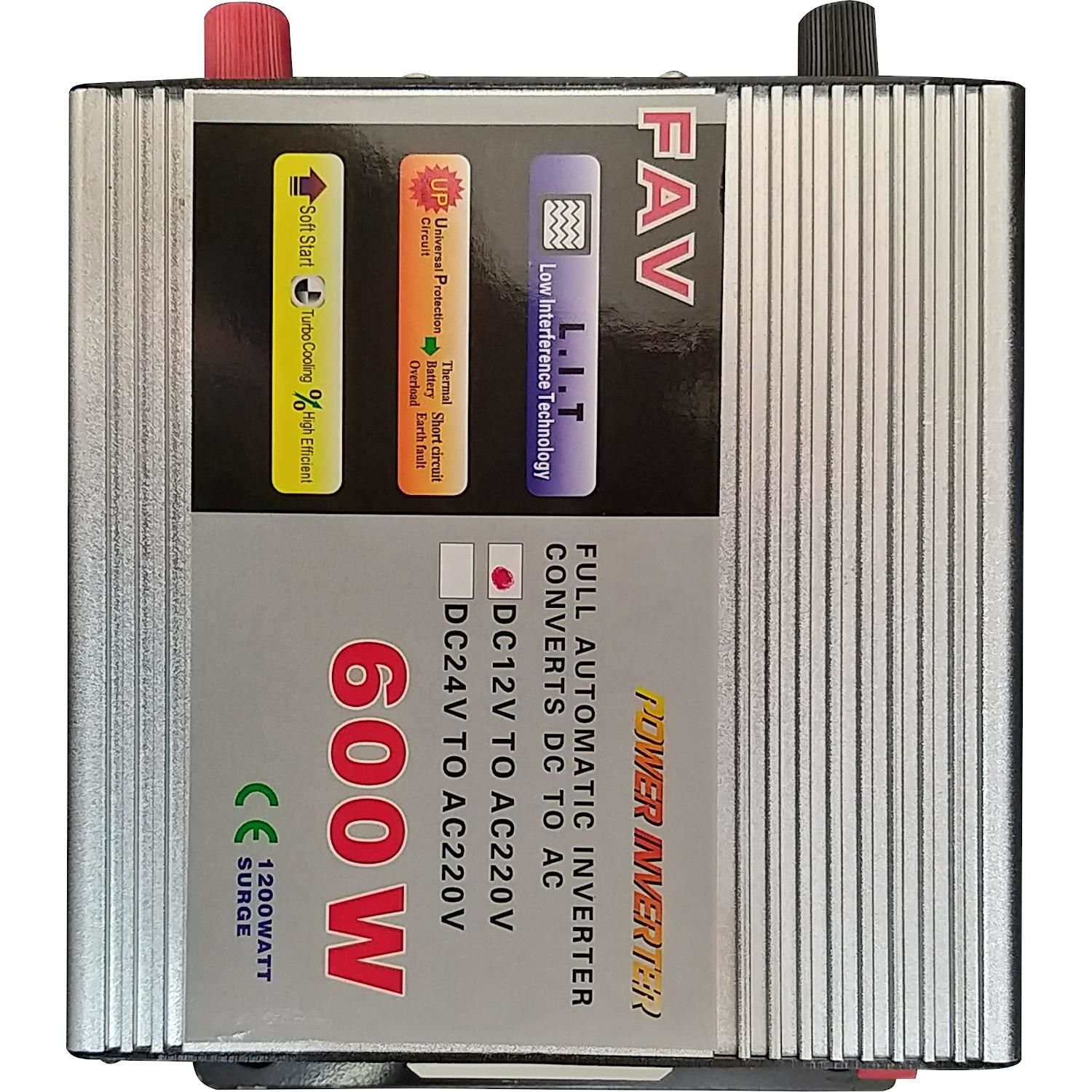İNVERTER 600 WATT 24 VOLT MODİFİYE SİNÜS-FAV