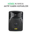 KÖNİG K-1415A 38CM 700W USB-SD-AKTİF KABİN HOPARLÖR