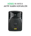 KÖNİG K-1415A 38CM 700W USB-SD-AKTİF KABİN HOPARLÖR