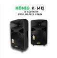 KÖNİG K-1412 30CM 500W PASİF KABİN HOPARLÖR