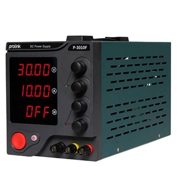 ADAPTÖR LABORATUVAR TİPİ AYARLI 0-30 VOLT 10 AMPER 150 WATT  PROLİNK-P-3010F