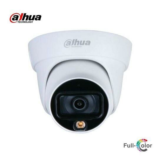 DAHUA HAC-HDW1209TQP-A-LED0280B 2MP 2.8MM 40METRE FULLCOLOR DOME SESLİ KAMERA