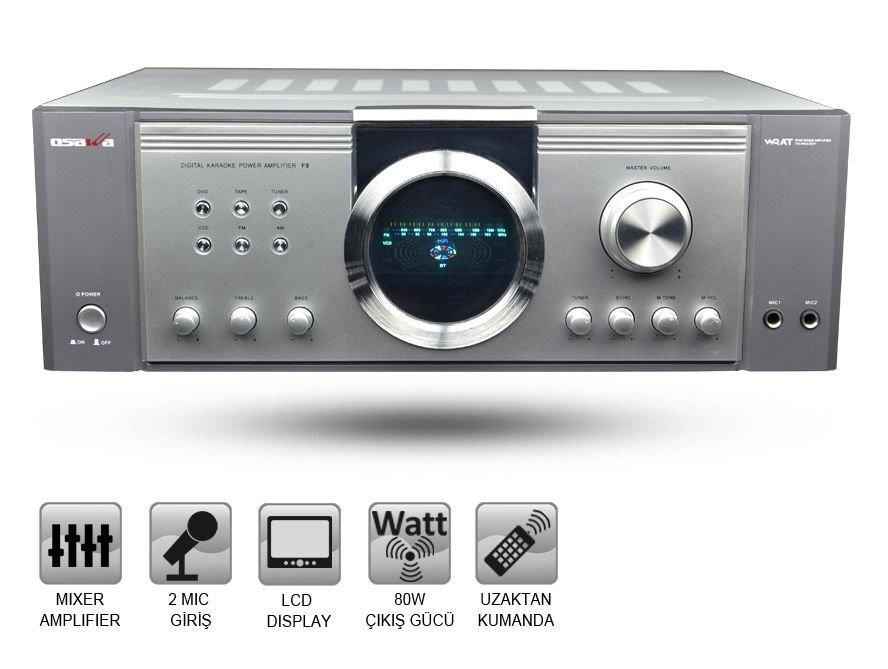 OSAWA F-9-80 WATT RADYOLU ANFİ