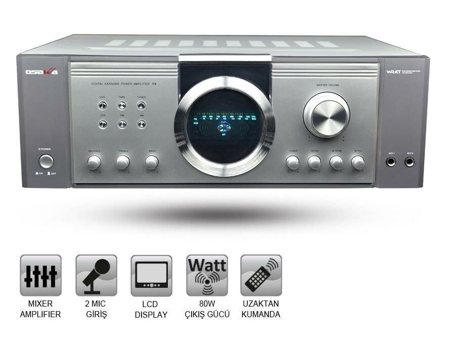 OSAWA F-9-80 WATT RADYOLU ANFİ