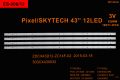 TV LED BAR 2270 TAKIM 4 LÜ-Redline 43X6543-ZDCX43D12-ZC14F-303CX4-ES908-WİNKEL
