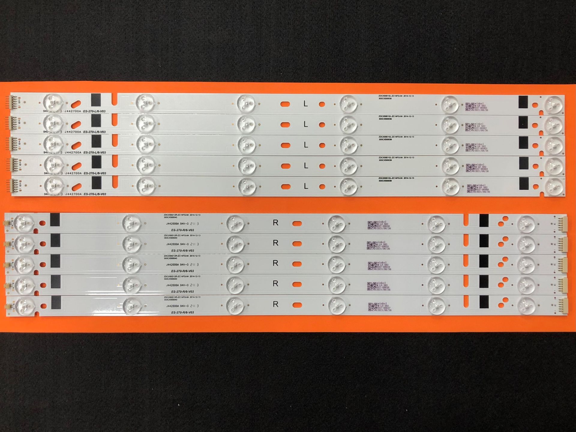 TV LED BAR -2124 TAKIM 10 LU-ST-5040-ZDCX50D12L-ZC14F-303CX500039-WİNKEL