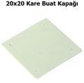 BUAT KAPAĞI PLASTİK 20X20 KARE ÇETSAN