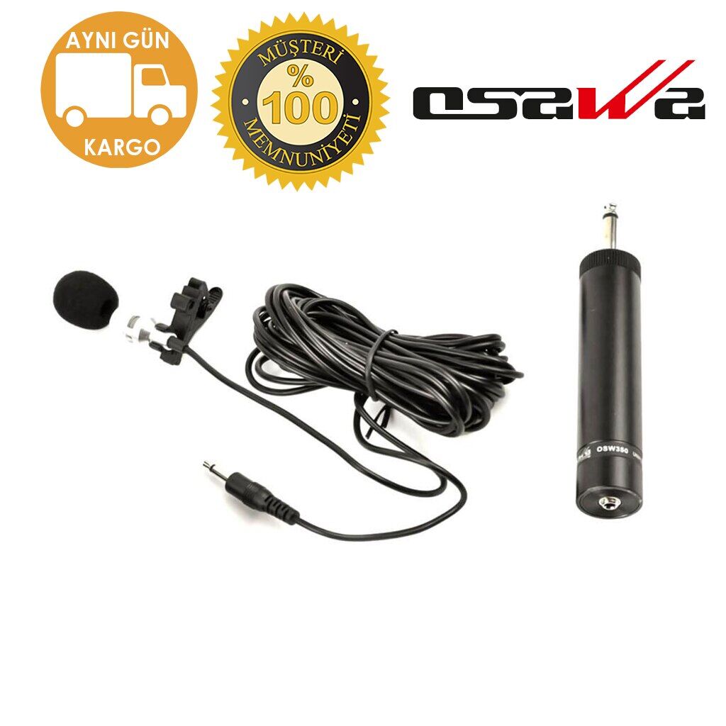 OSAWA OSW-380 KABLOLU YAKA MİKROFONU