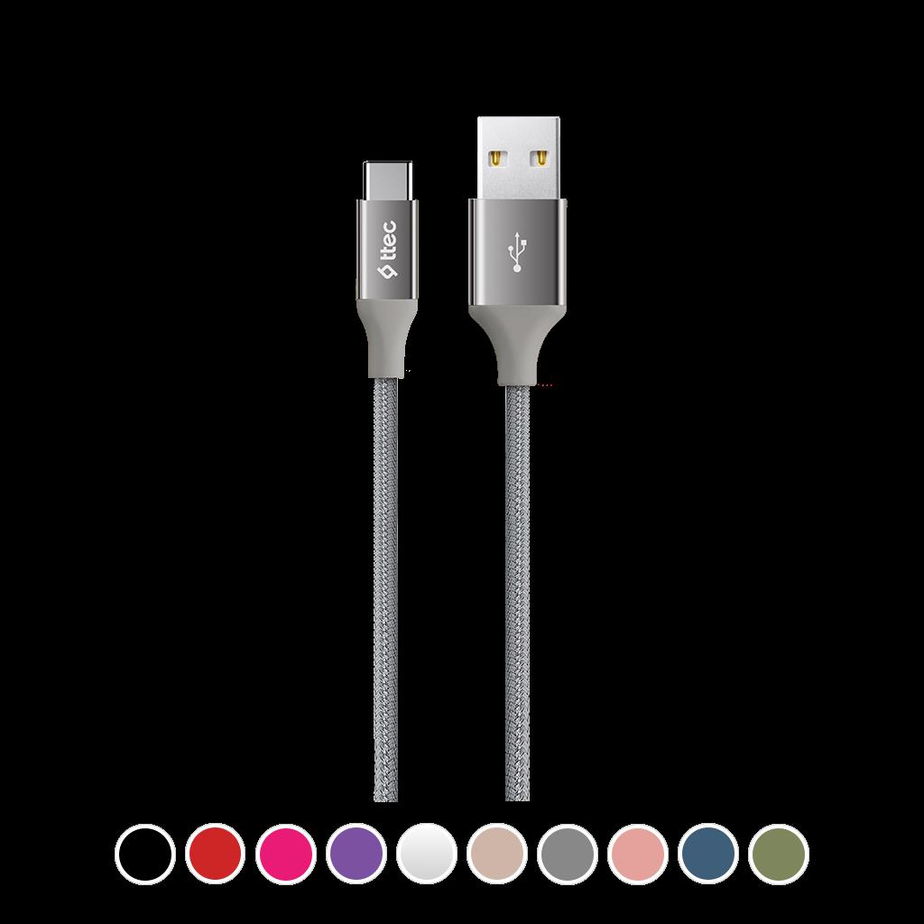 TTEC 2DK18 AlumiCable USB Type-C Şarj Kablosu