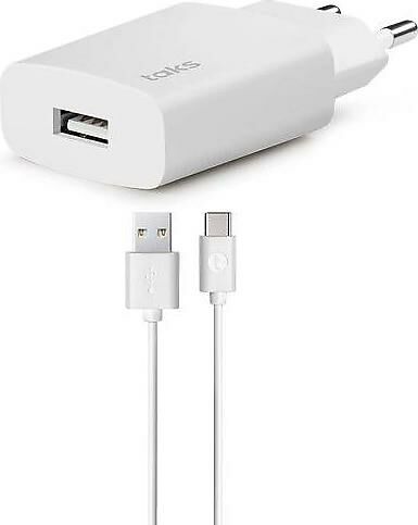 TTEC TAKS 1.5A-7.5W ŞARJ ALETİ+1MT TYPE-C USB KABLO 5TS01CB-D