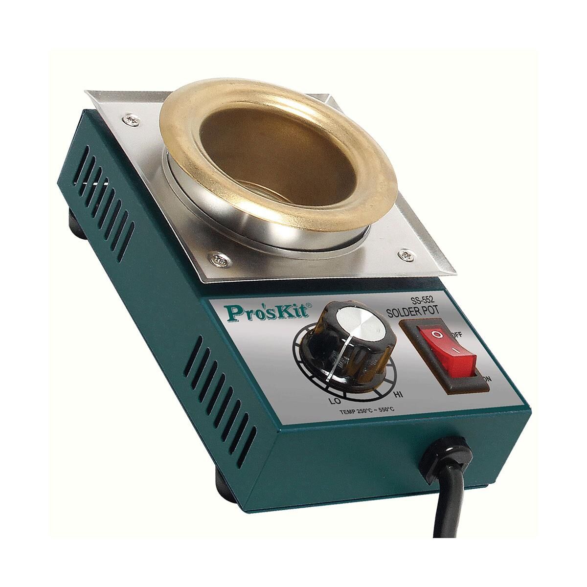 PROSKİT SS-552 B LEHİM POTASI 300W lehim kapasitesi 500 GR