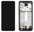 TELEFON EKRANI SAMSUNG A52 A525 ÇITALI SERVİS ORJİNALİ VİOLET