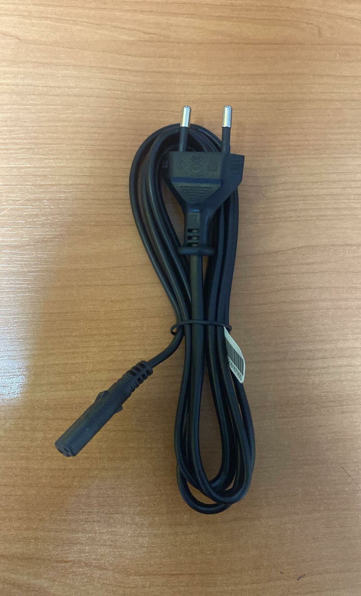 TEYP FİŞİ AC KORDON KALİTELİ ORİJİNAL 2X0.75 BAKIR KABLOLU ÇİFT OLUKLU