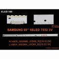 TV LED BAR -2264 2 Lİ ÇUBUK-55KU7500-55MU7500-55MU7400-ELED 166-WİNKEL