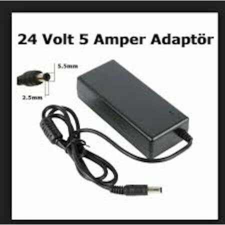 24 VOLT 5 AMPER PLASTİK KASA ADAPTÖR HİGHTEK