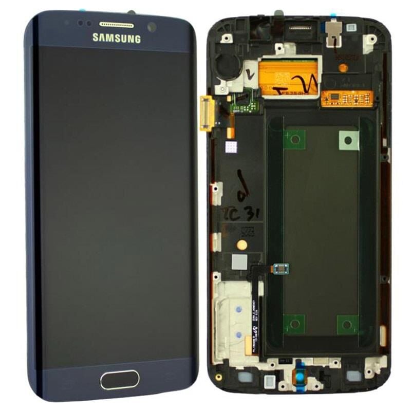 TELEFON EKRANI SAMSUNG S6 EDGE ÇITALI SERVİS ORJİNALİ