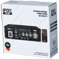 İFOX FX-80 WATT USB-SD-BLUETOOTH-220+12 VOLT ANFİ