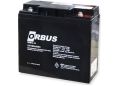 12 VOLT 18 AMPER AKÜ ORBUS-ÖLÇÜLER 180*76*167 mm-5 kg.