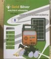 GOLDSILVER GS-902P GÜNEŞ PANELLİ USB+RADYO+3 ADET LED AMPULLU  ŞARJLI KAMP FENER SETİ
