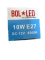 LED AMPUL 12 VOLT 10 WATT E 27 DUY BOLLED