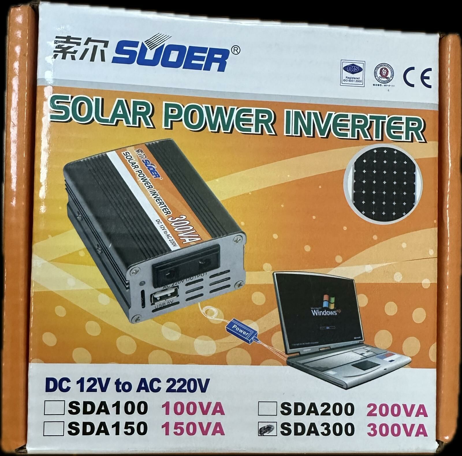 İNVERTER 300 WATT 12 VOLT MODİFİYE SİNÜS SDA300-BOLSAT