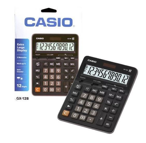 CASIO GX-12B HESAP MAKİNESİ