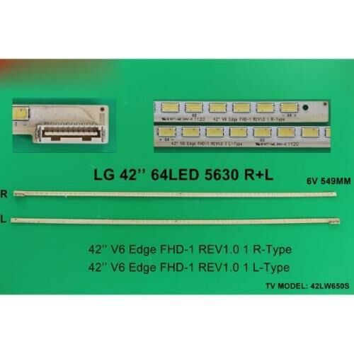 TV LED BAR -2233 2 Lİ ÇUBUK-42LW4500-42LW5400,42LV570S,42LV5500,42LV450-WİNKEL ELED082
