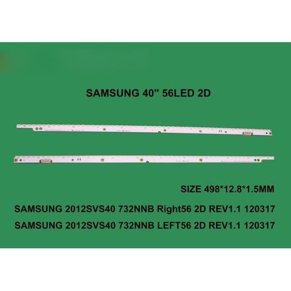 TV LED BAR -2112 2 Lİ ÇUBUK-UE40ES5500-LE400BGSV1-UE40ES5500-ELED021-WİNKEL