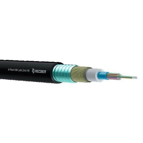REÇBER 4 FİBERLİ SİNGLE MODE JEL DOLGULU FIBER OPTIK KABLO