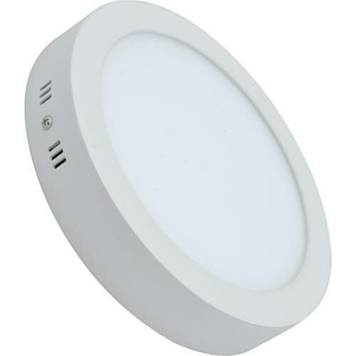 YCL 12 WATT SIVA ÜSTÜ PANEL YUVARLAK BEYAZ KASA BEYAZ IŞIK ASM-1012