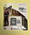 Kingston SDCG3/256GB 256GB microSDXC Hafıza Kartı Drone Plus 170R A2 U3 V30 Card + ADP