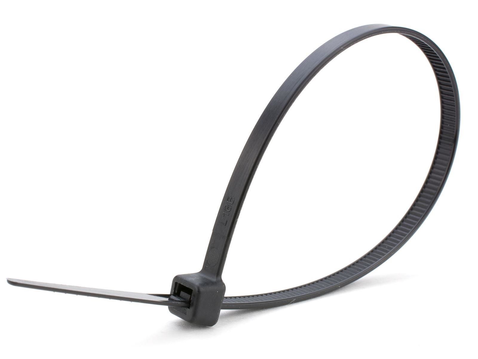 KABLO BAĞI 25 CM 3.6X250mm ÇETSAN 100 LÜK POŞET SİYAH