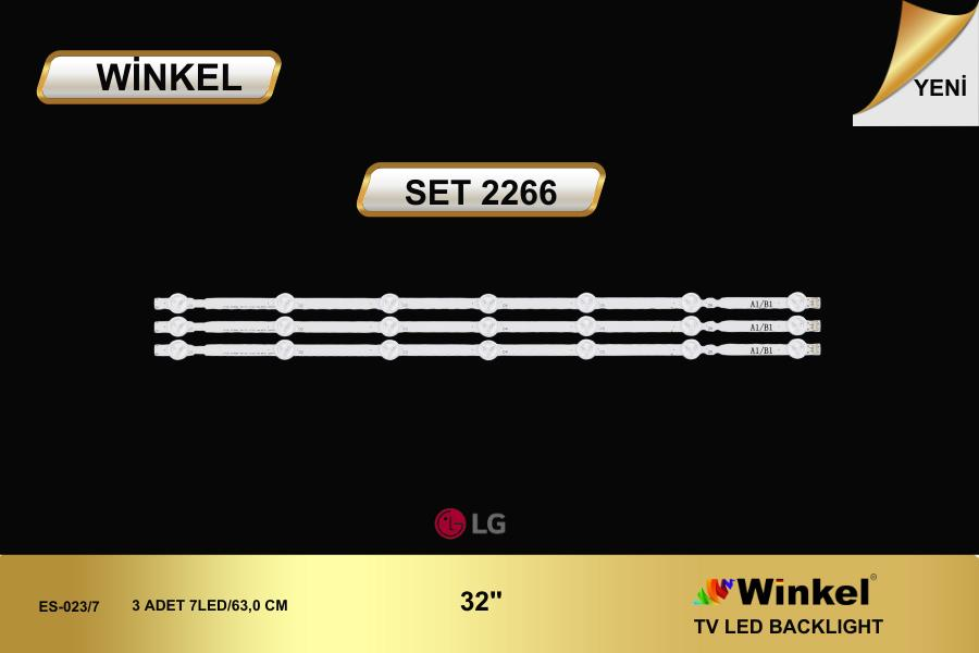 TV LED BAR 2266 TAKIM 3 LÜ-KEYSMART KEY40L 4880 4M LED BAR-ALTUS AL40L4850-WİNKEL