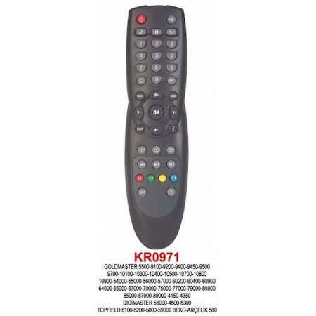 KUMANDA 638  KR0971-BEKO,ARÇELİK 500,GOLDMASTER4100 5500 9100 9400 10100