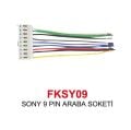 ISO SOKET FKSY09 SONY 9 PİN