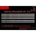 TV LED BAR  -2433-2501 TAKIM 6 LI-50FD7300,JL.D50051330-078AS-C,VES500UNDC-101142-WİNKEL