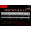 TV LED BAR  -2433-2501 TAKIM 6 LI-50FD7300,JL.D50051330-078AS-C,VES500UNDC-101142-WİNKEL