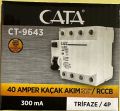 CATA YANGIN KORUMA 4X40 AMPER 300 MA CT-9643