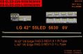 TV LED BAR -2213 2 Lİ ÇUBUK-42LV3550-42LV375-42LW4500-42LV3400-ELED-220-WİNKEL