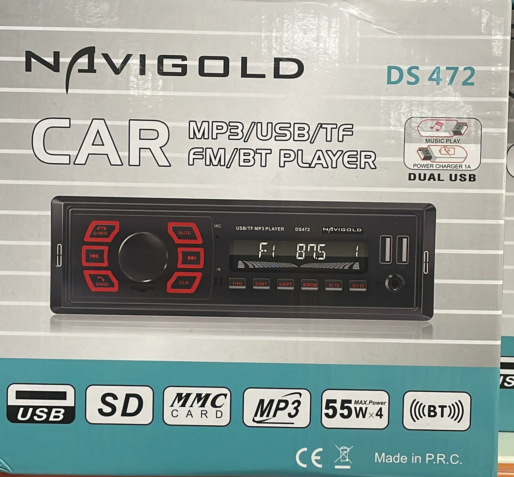 NAVIGOLD DS 472 USB BLUETOOTH 4X55 WATT OTO TEYP