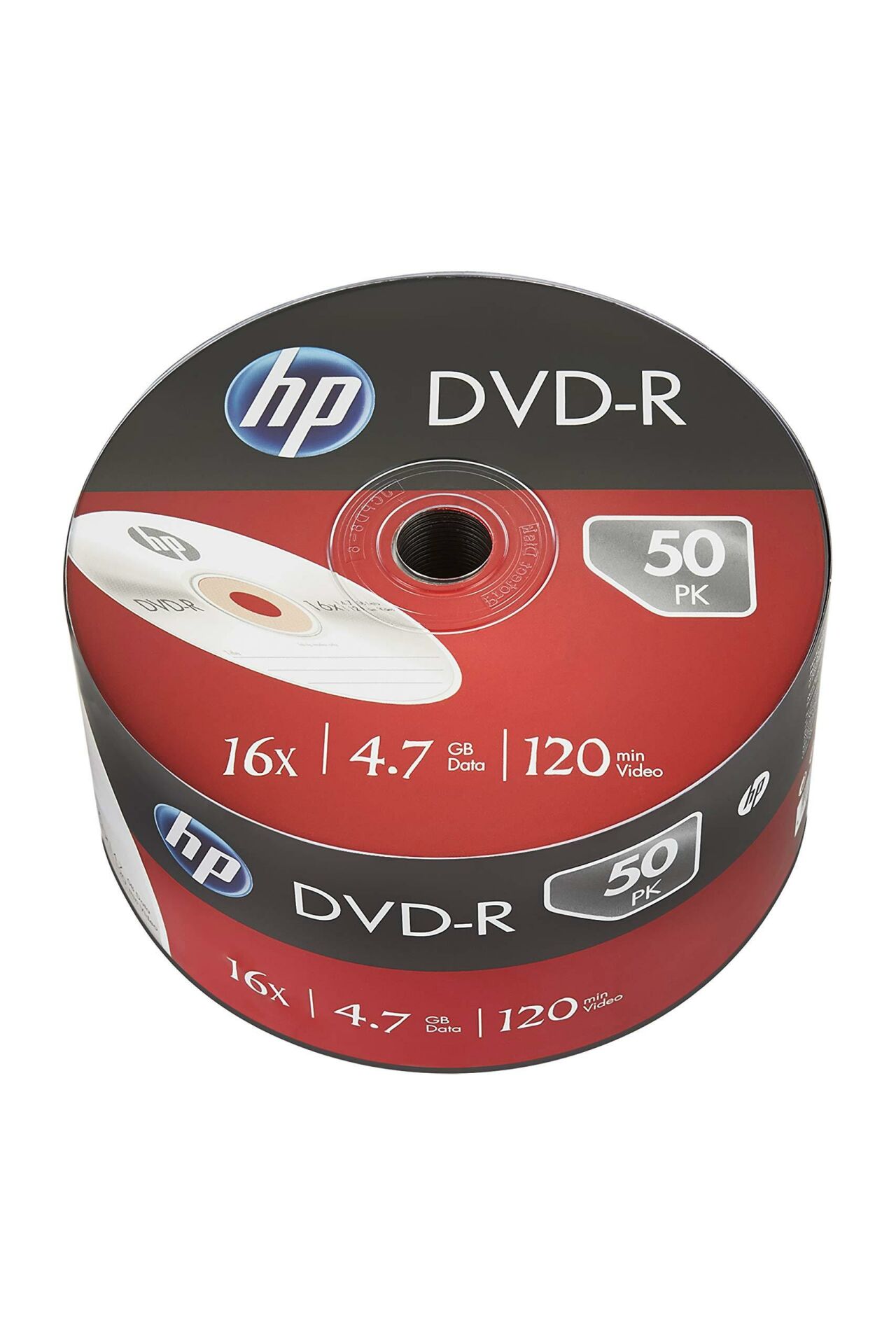 HP DVD+R DL 4.7GB 120MİN 16X 50 SHRINK