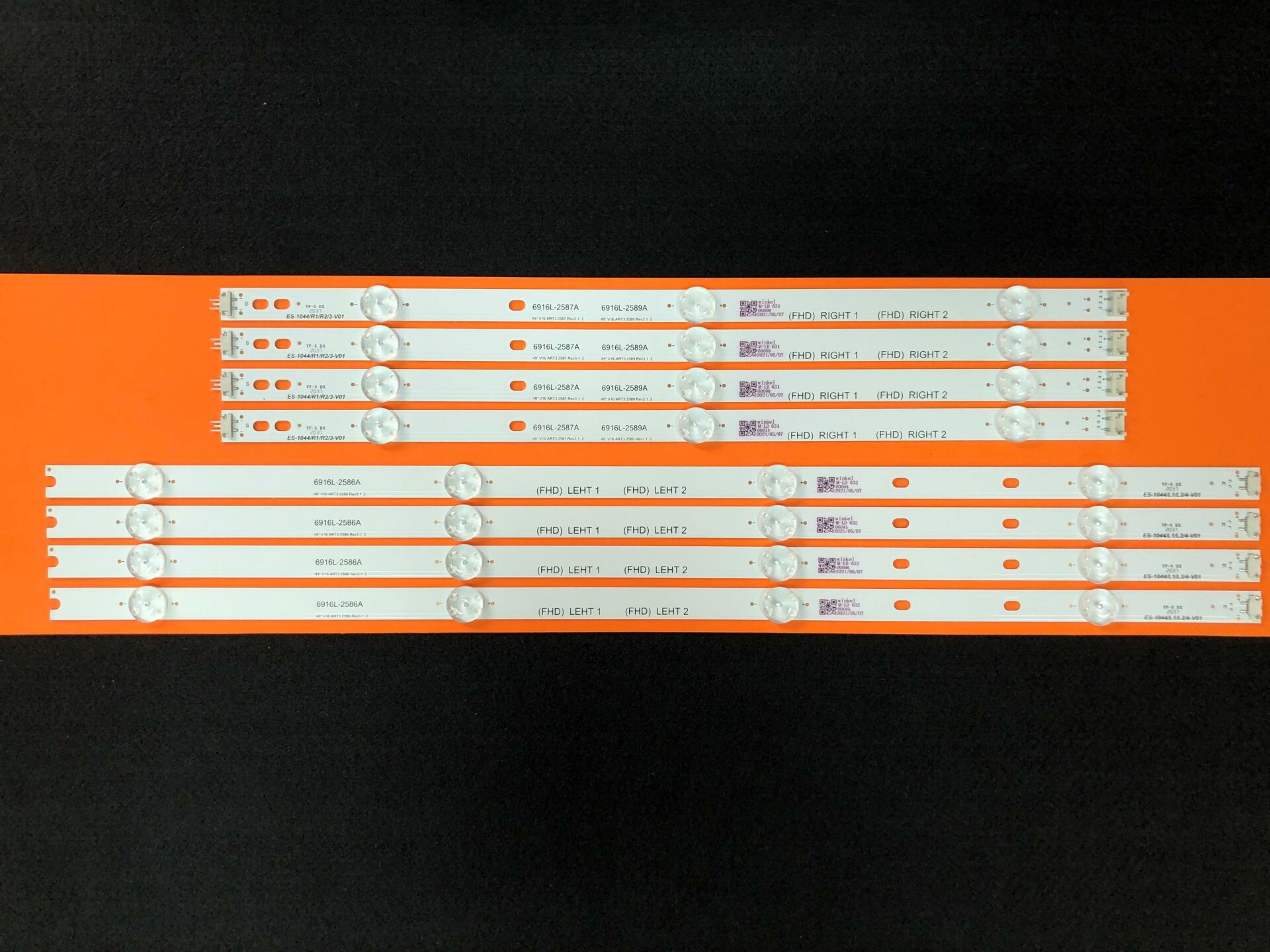 TV LED BAR -2587 TAKIM 11 Lİ-OV55F350,8D55-DNYF-NP510S,CY-55DN-22-17V-600MA-WİNKEL