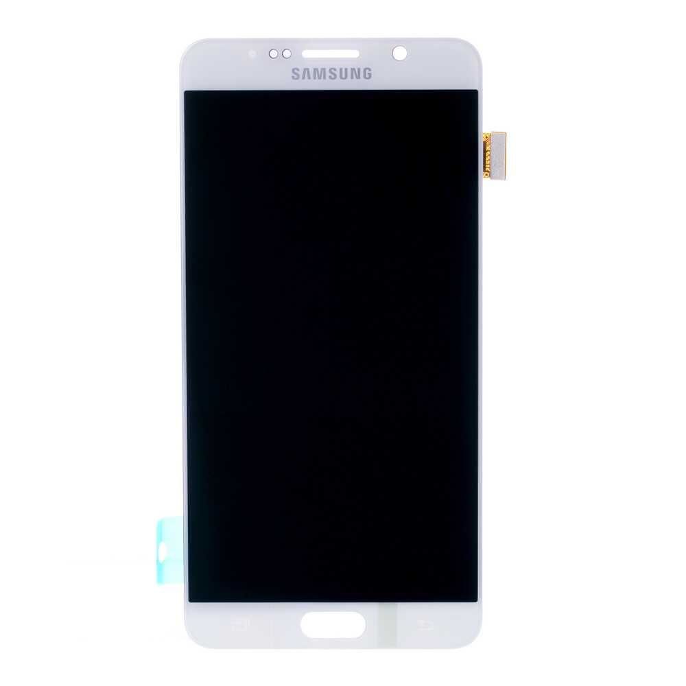 TELEFON EKRANI SAMSUNG NOTE 5 SERVİS ORJİNALİ BEYAZ