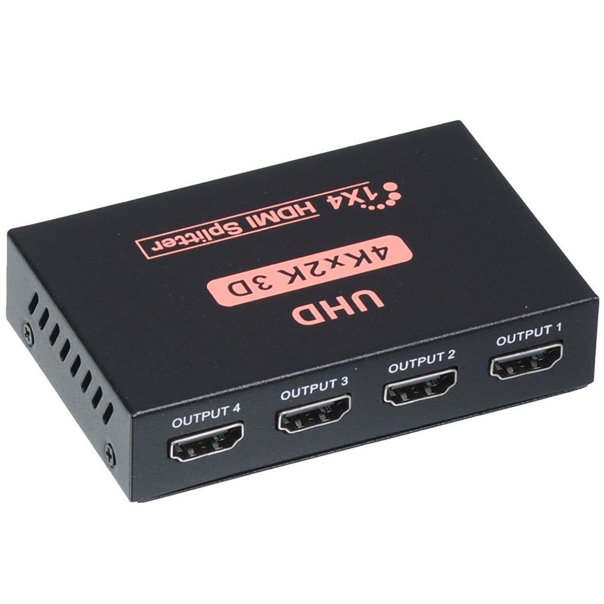 HDMI ÇOKLAYICI 4 LÜ MUTE - HADRON HDX1286 4K