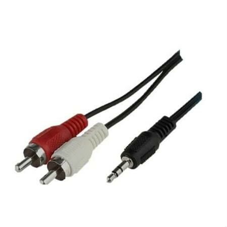 SES KABLOSU 1 JAK 3.5 MM ERKEK 2 RCA ERKEK 1.5 MT